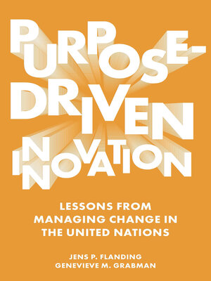 cover image of Purpose-Driven Innovation